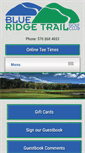 Mobile Screenshot of blueridgetrail.com